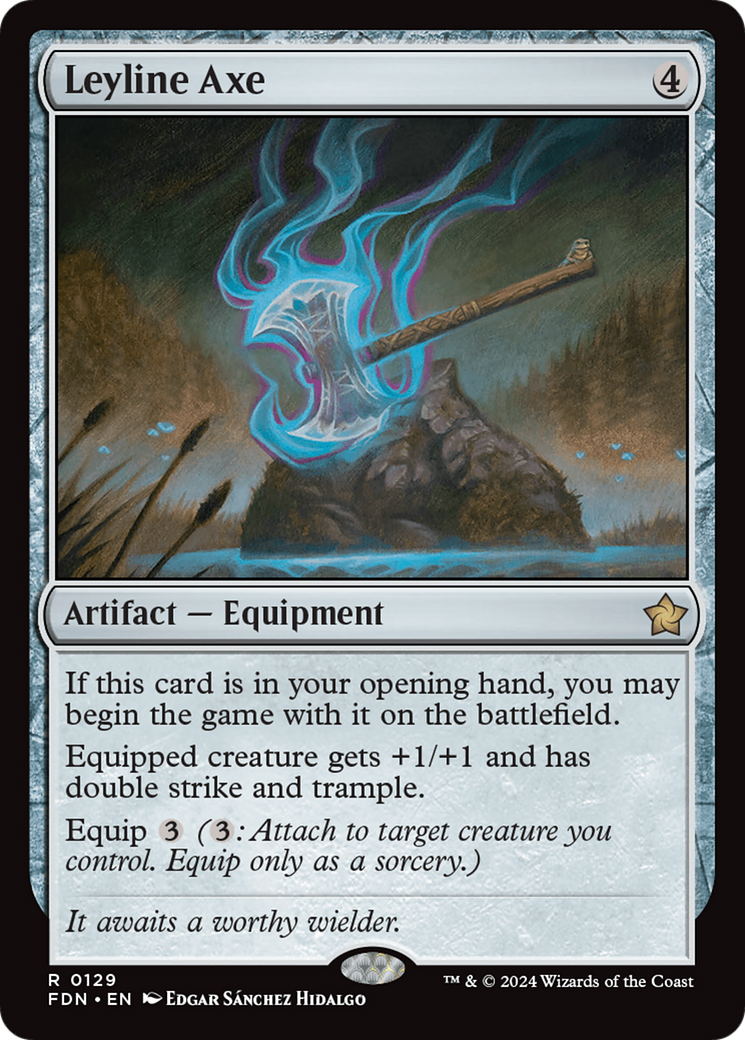 Leyline Axe [Foundations] | Card Merchant Takapuna