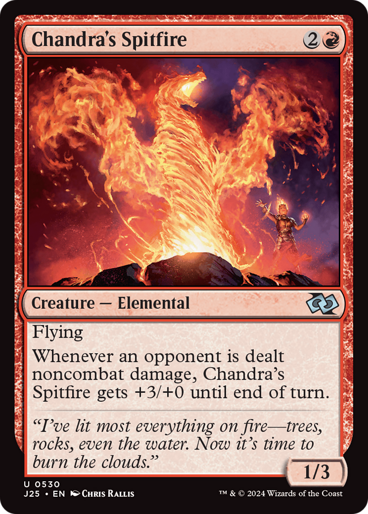 Chandra's Spitfire [Foundations Jumpstart] | Card Merchant Takapuna