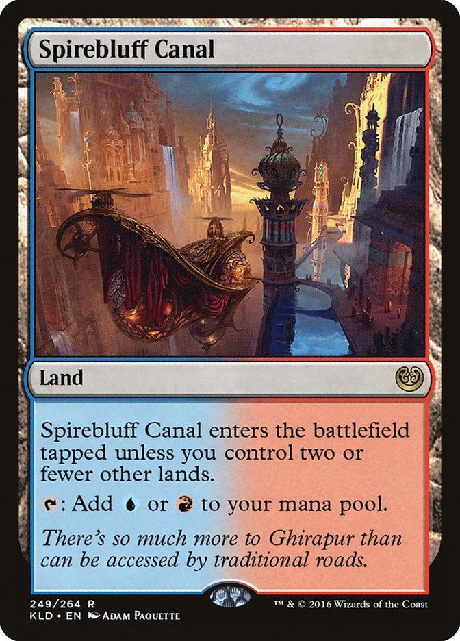 Spirebluff Canal [Kaladesh] | Card Merchant Takapuna