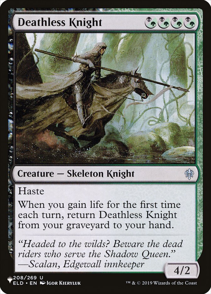 Deathless Knight [The List] | Card Merchant Takapuna