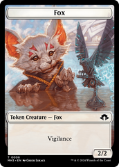 Phyrexian Germ // Fox Double-Sided Token [Modern Horizons 3 Tokens] | Card Merchant Takapuna