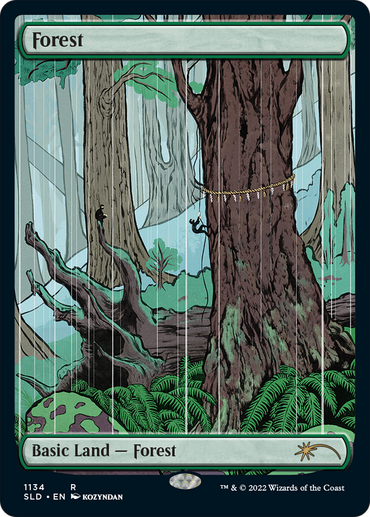 Forest (1134) (Full-Art) [Secret Lair Drop Series] | Card Merchant Takapuna