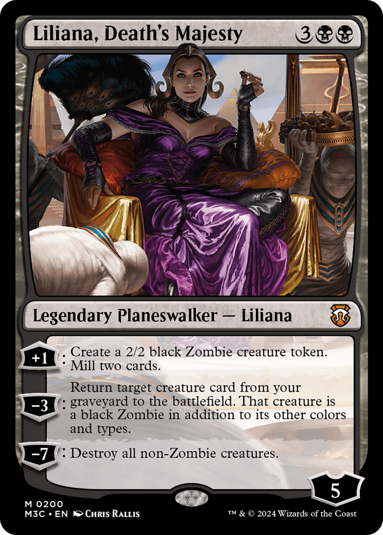 Liliana, Death's Majesty [Modern Horizons 3 Commander] | Card Merchant Takapuna