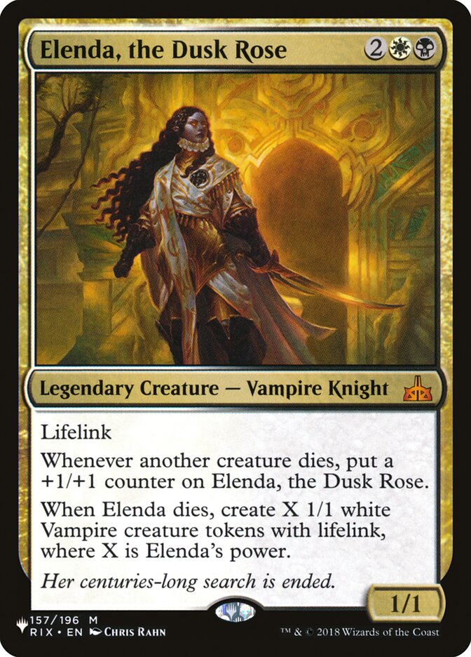 Elenda, the Dusk Rose [The List] | Card Merchant Takapuna