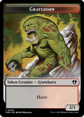 Thopter // Graveborn Double-Sided Token [Commander Masters Tokens] | Card Merchant Takapuna