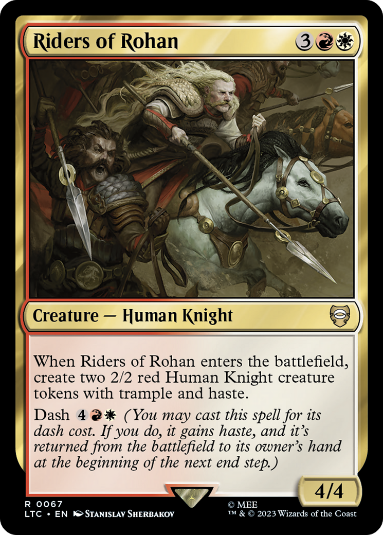 Riders of Rohan [The Lord of the Rings: Tales of Middle-Earth Commander] | Card Merchant Takapuna