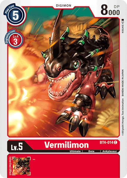 Vermilimon [BT4-014] [Great Legend] | Card Merchant Takapuna