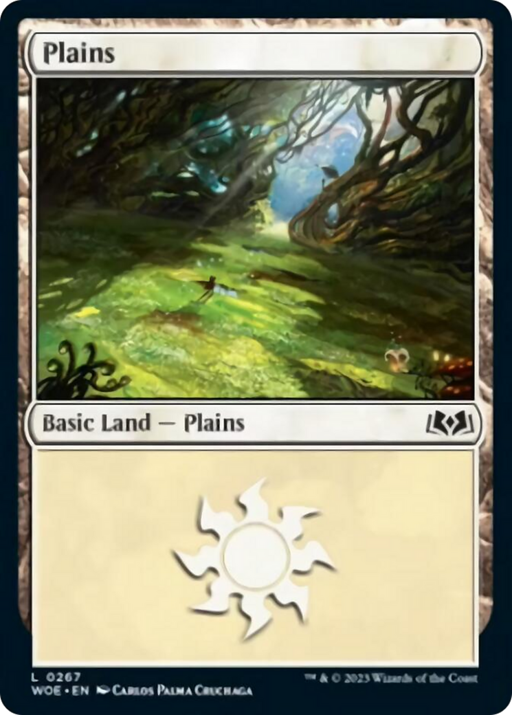 Plains (0267) [Wilds of Eldraine] | Card Merchant Takapuna