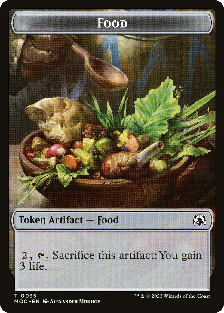 Food Token [March of the Machine] | Card Merchant Takapuna