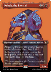 Neheb, the Eternal (Borderless Profile) [Commander Masters] | Card Merchant Takapuna