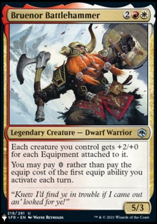 Bruenor Battlehammer [The List] | Card Merchant Takapuna