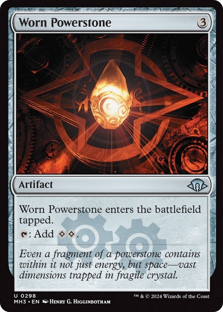 Worn Powerstone [Modern Horizons 3] | Card Merchant Takapuna