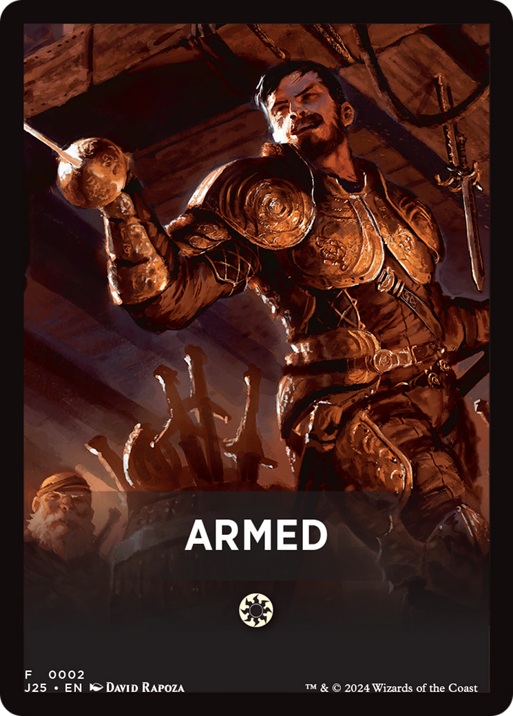 Armed Theme Card [Foundations Jumpstart Front Cards] | Card Merchant Takapuna