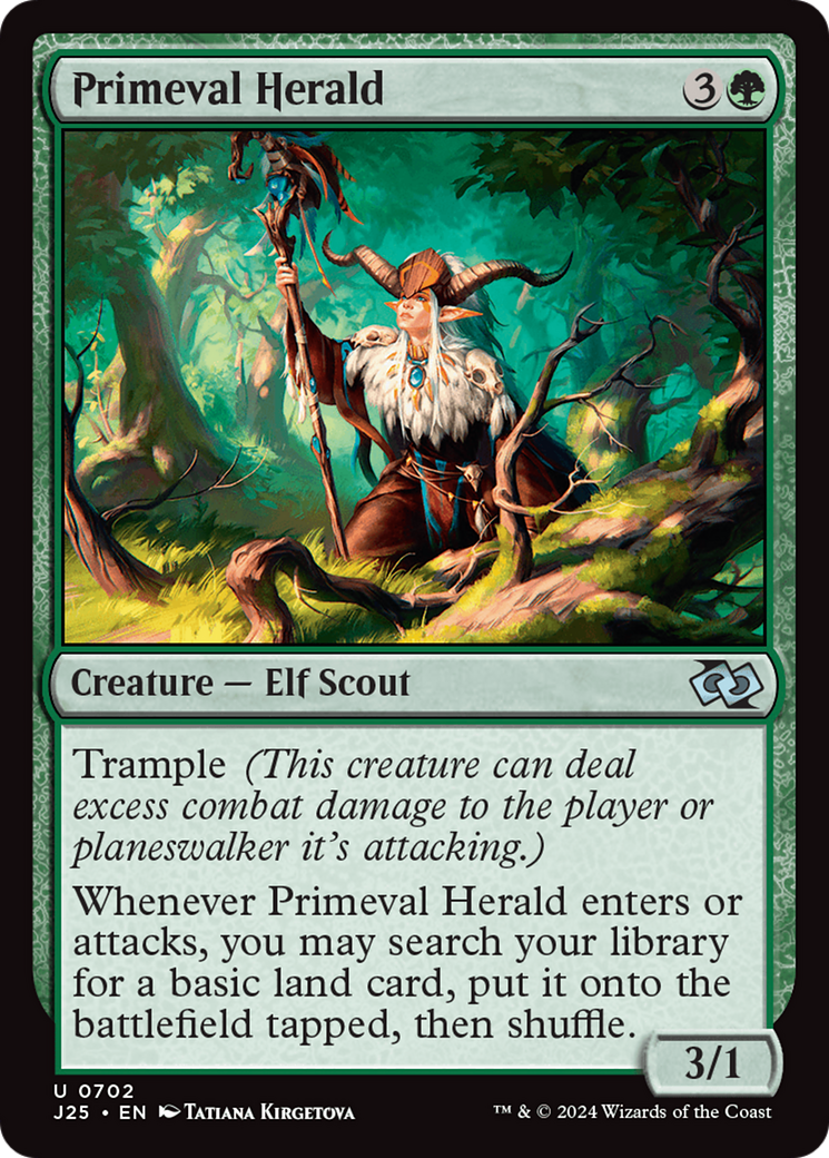 Primeval Herald [Foundations Jumpstart] | Card Merchant Takapuna