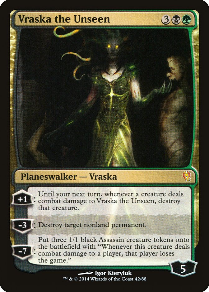 Vraska the Unseen [Duel Decks: Jace vs. Vraska] | Card Merchant Takapuna