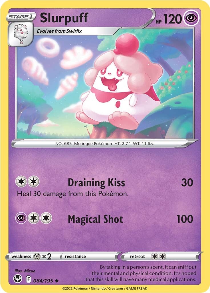 Slurpuff (084/195) [Sword & Shield: Silver Tempest] | Card Merchant Takapuna