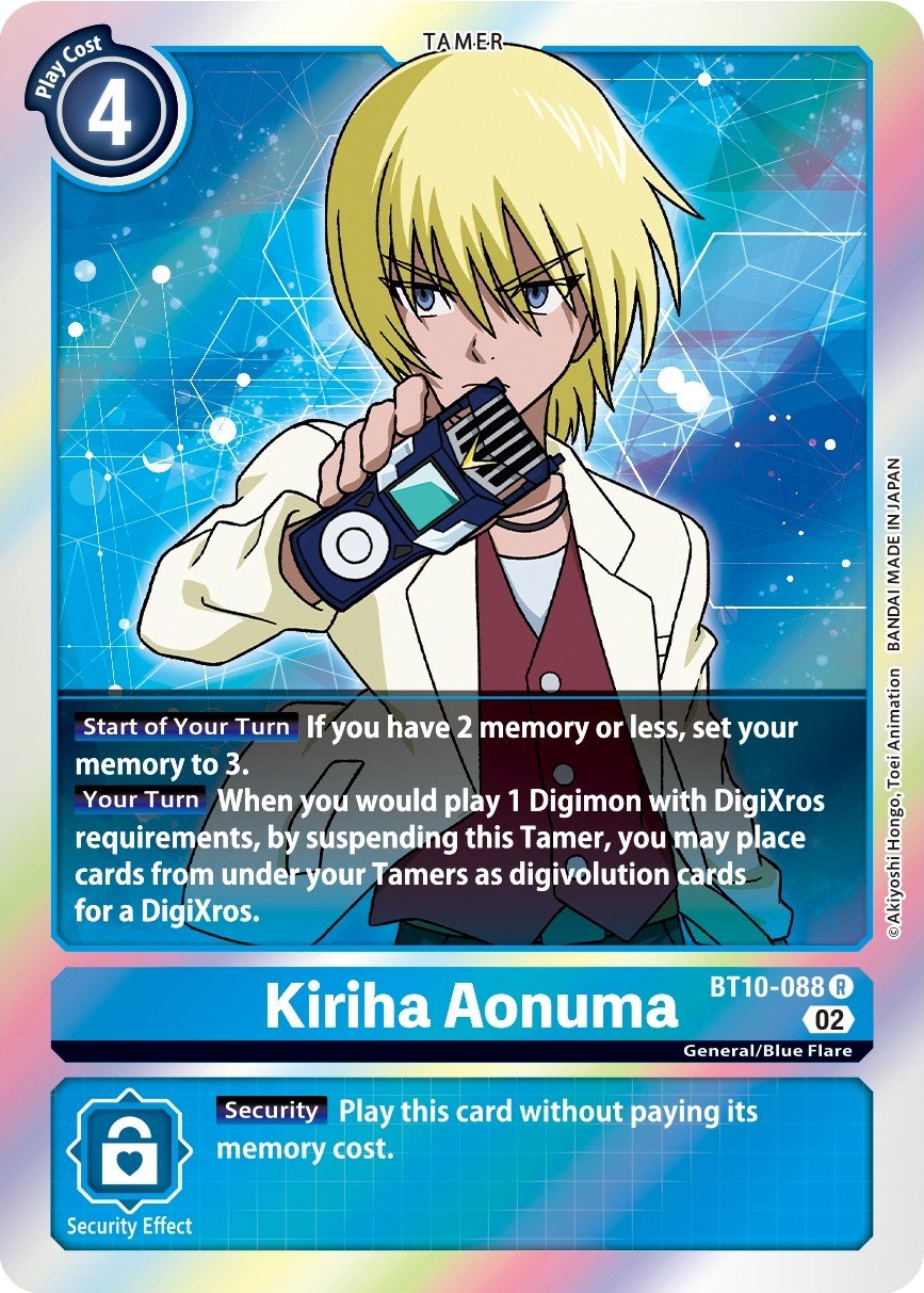 Kiriha Aonuma [BT10-088] [Xros Encounter] | Card Merchant Takapuna