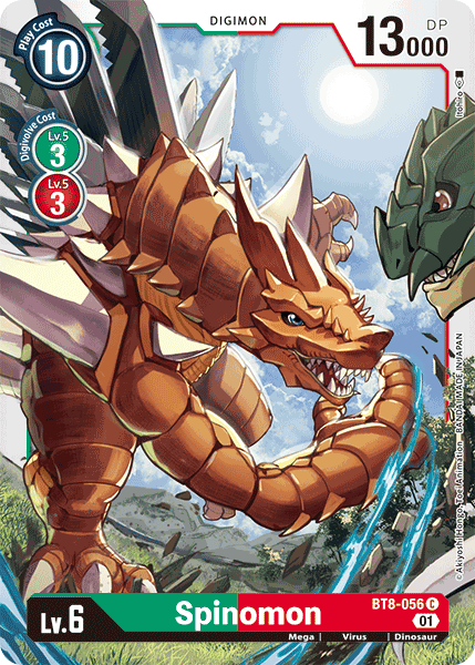 Spinomon [BT8-056] [New Awakening] | Card Merchant Takapuna