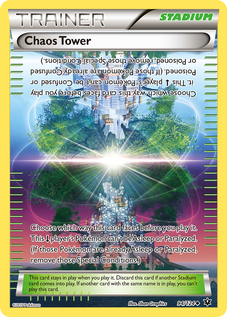 Chaos Tower (94/124) [XY: Fates Collide] | Card Merchant Takapuna