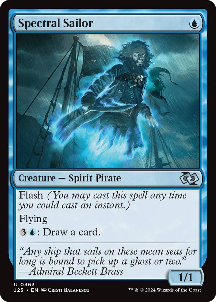 Spectral Sailor [Foundations Jumpstart] | Card Merchant Takapuna