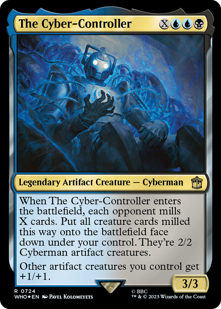 The Cyber-Controller (Surge Foil) [Doctor Who] | Card Merchant Takapuna