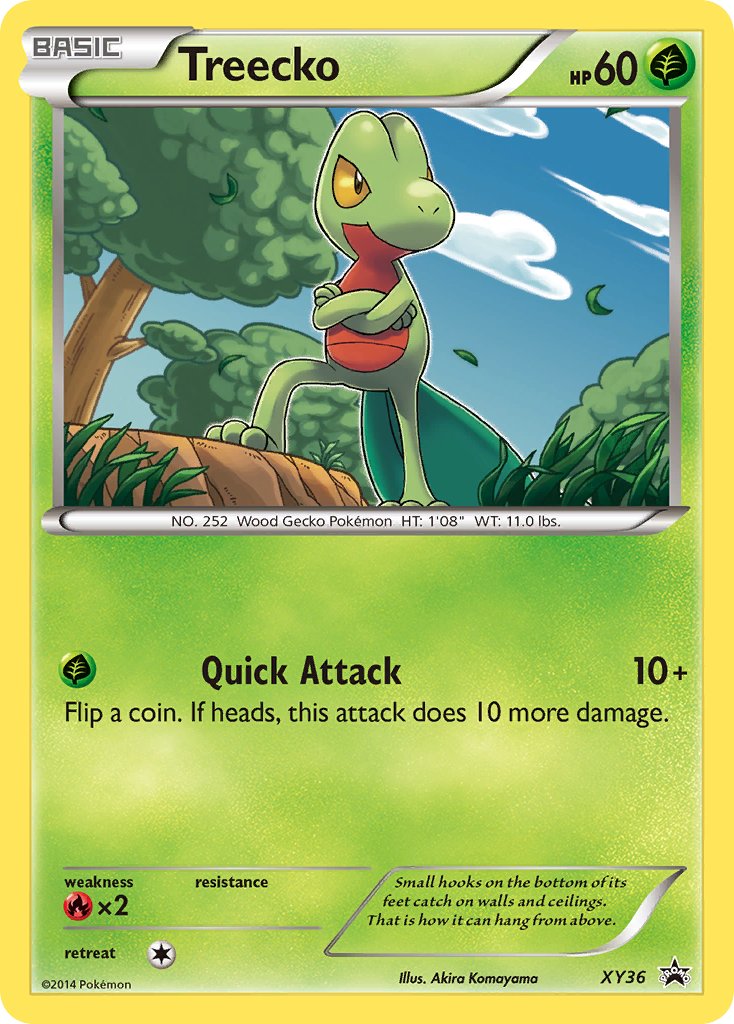 Treecko (XY36) [XY: Black Star Promos] | Card Merchant Takapuna