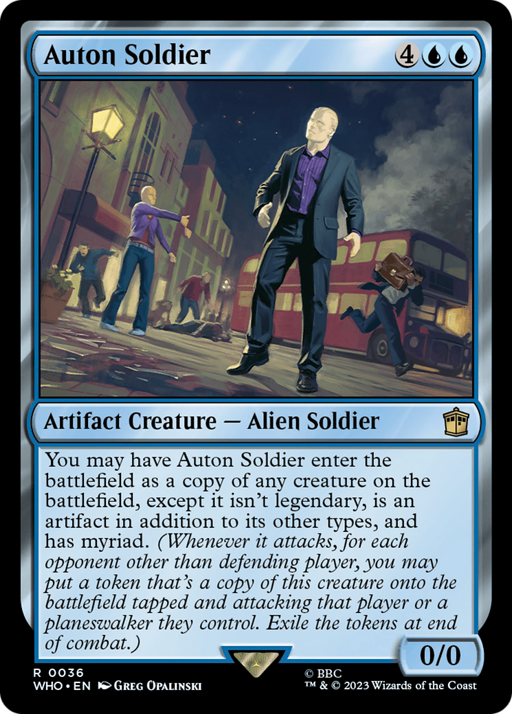 Auton Soldier [Doctor Who] | Card Merchant Takapuna