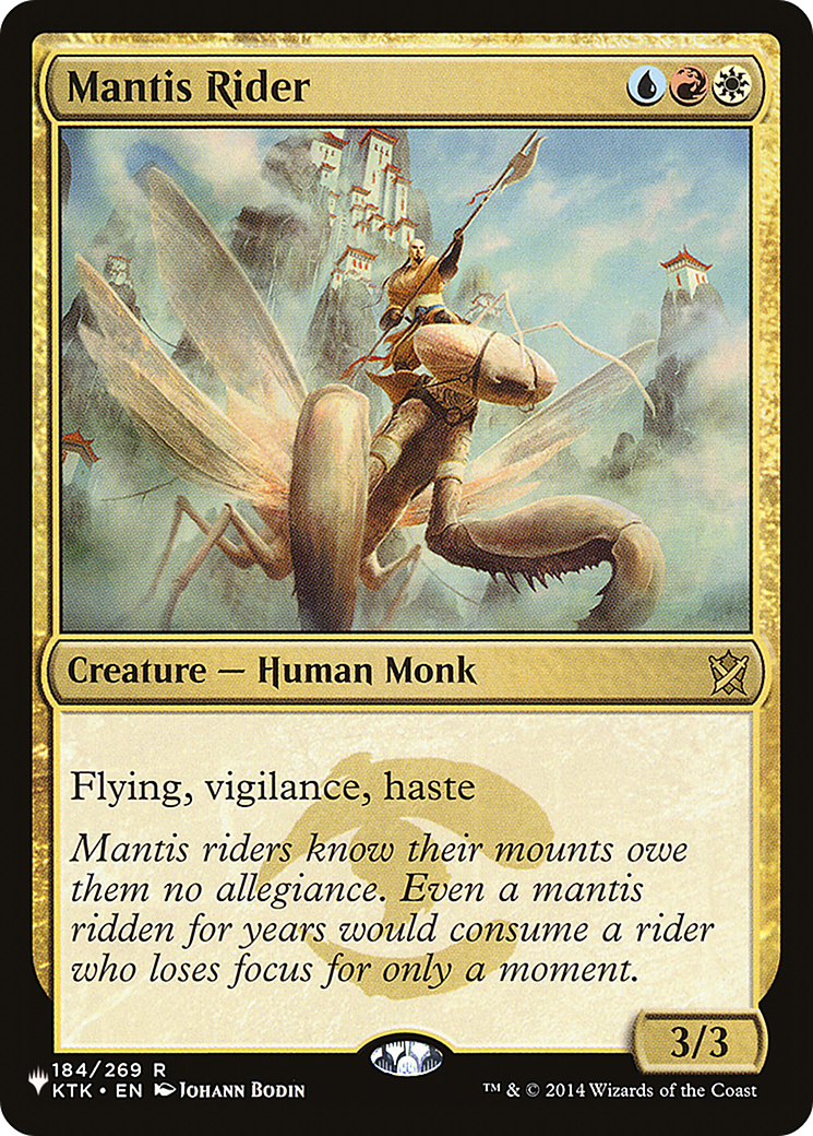 Mantis Rider [The List] | Card Merchant Takapuna