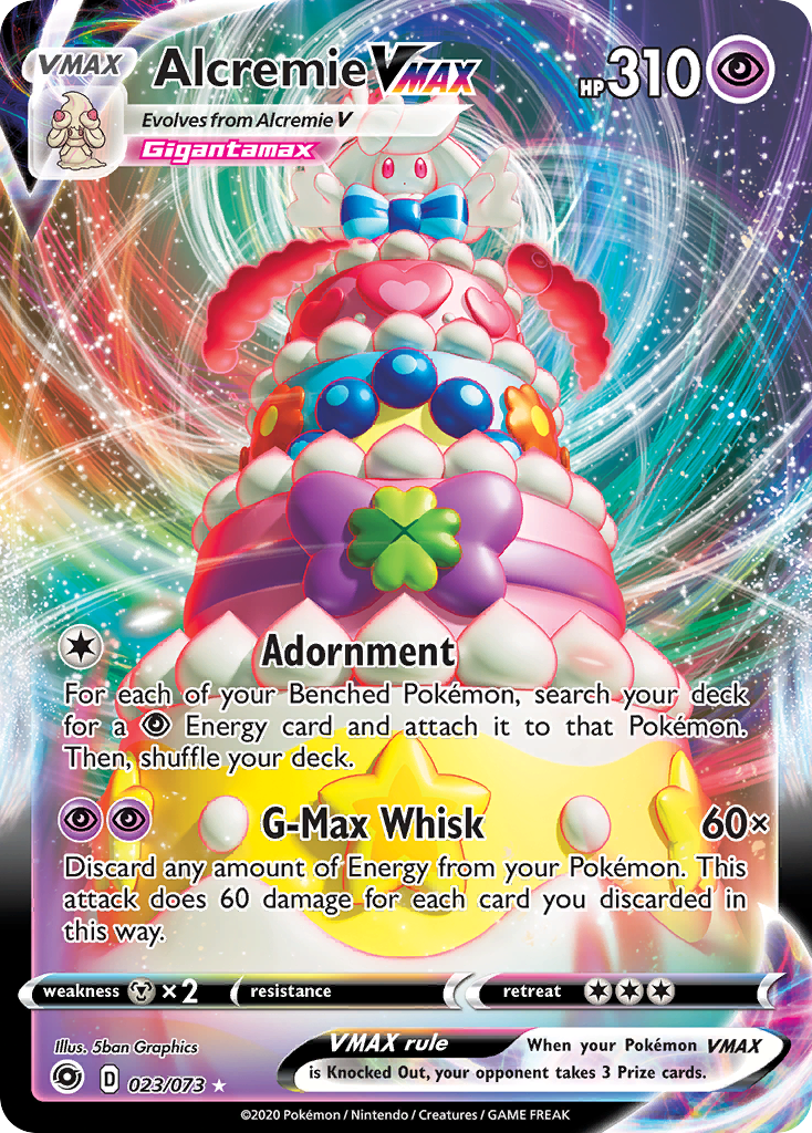 Alcremie VMAX (023/073) [Sword & Shield: Champion's Path] | Card Merchant Takapuna