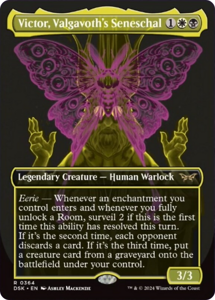 Victor, Valgavoth's Seneschal (Showcase) [Duskmourn: House of Horror] | Card Merchant Takapuna