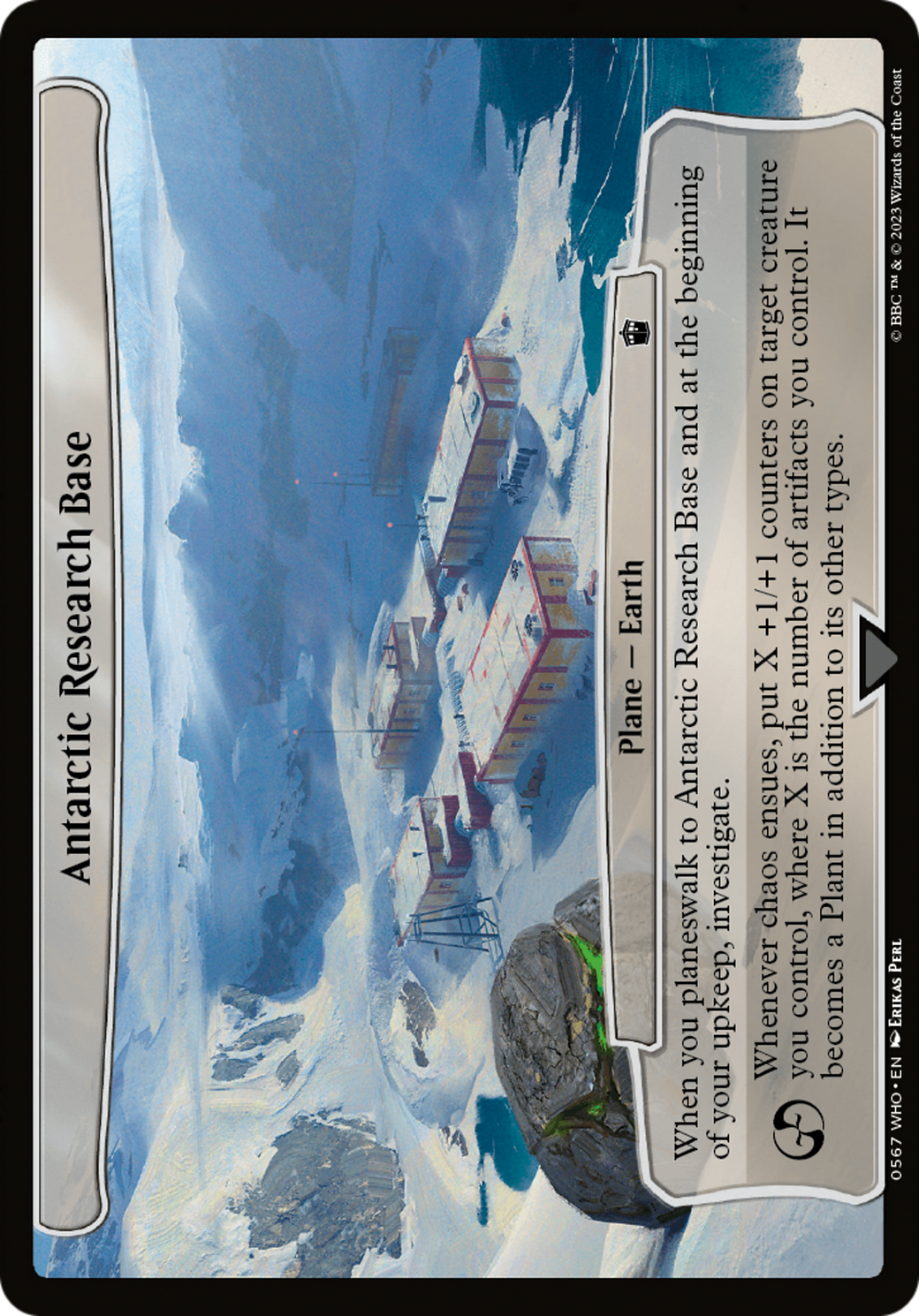 Antarctic Research Base [Doctor Who] | Card Merchant Takapuna