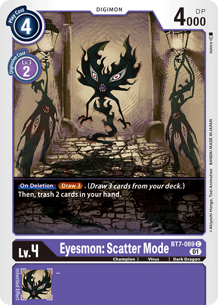 Eyesmon: Scatter Mode [BT7-069] [Next Adventure] | Card Merchant Takapuna