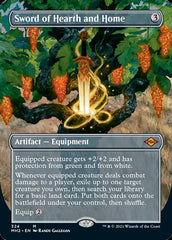 Sword of Hearth and Home (Borderless Alternate Art) [Modern Horizons 2] | Card Merchant Takapuna