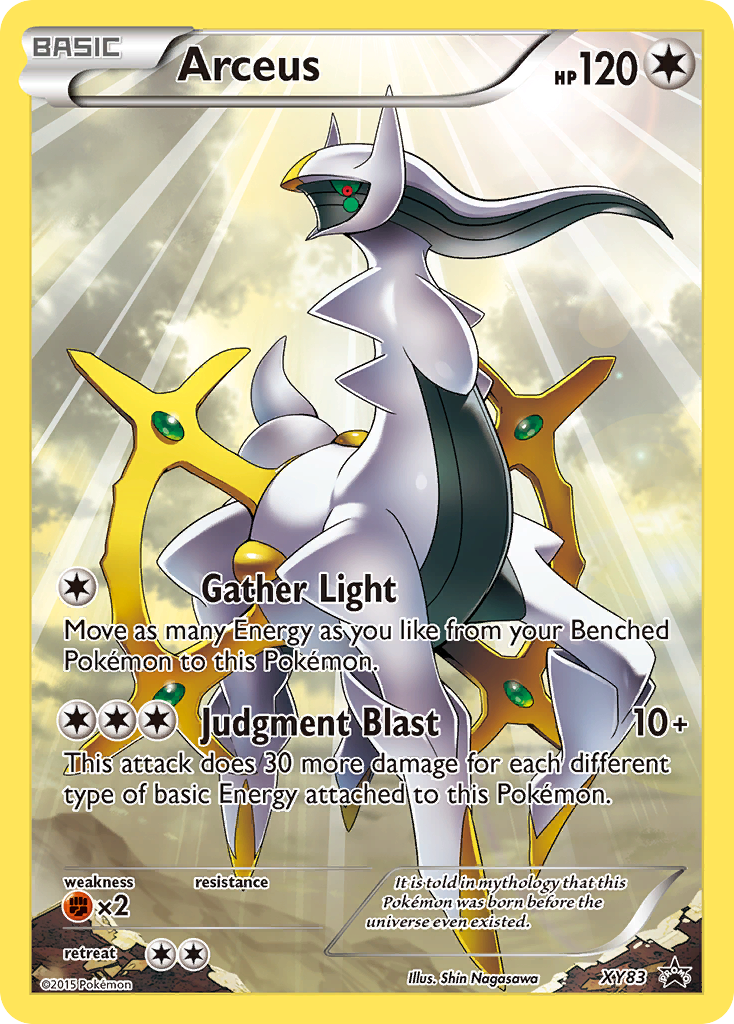 Arceus (XY83) [XY: Black Star Promos] | Card Merchant Takapuna