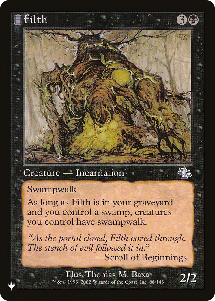 Filth [The List Reprints] | Card Merchant Takapuna