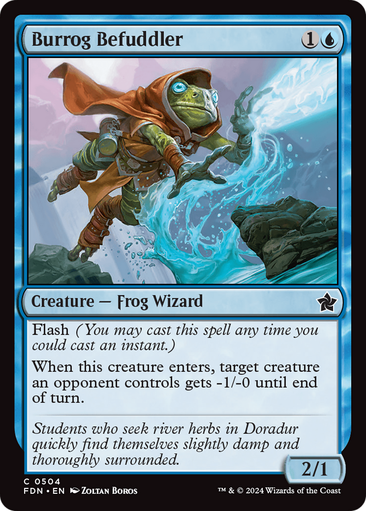 Burrog Befuddler [Foundations] | Card Merchant Takapuna