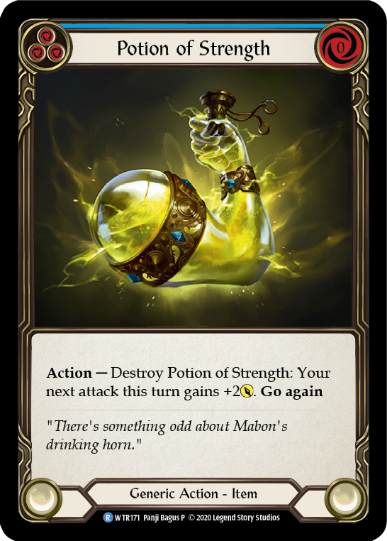 Potion of Strength [U-WTR171] (Welcome to Rathe Unlimited)  Unlimited Normal | Card Merchant Takapuna