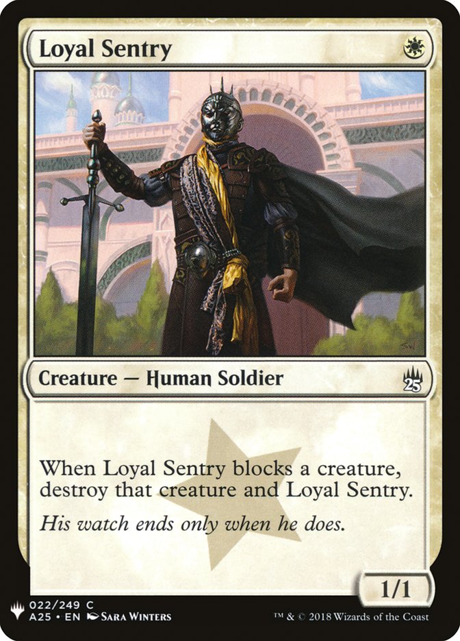 Loyal Sentry [Mystery Booster] | Card Merchant Takapuna