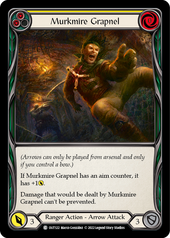 Murkmire Grapnel (Yellow) [OUT122] (Outsiders) | Card Merchant Takapuna