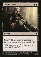 Sorin's Thirst [Duel Decks: Sorin vs. Tibalt] | Card Merchant Takapuna