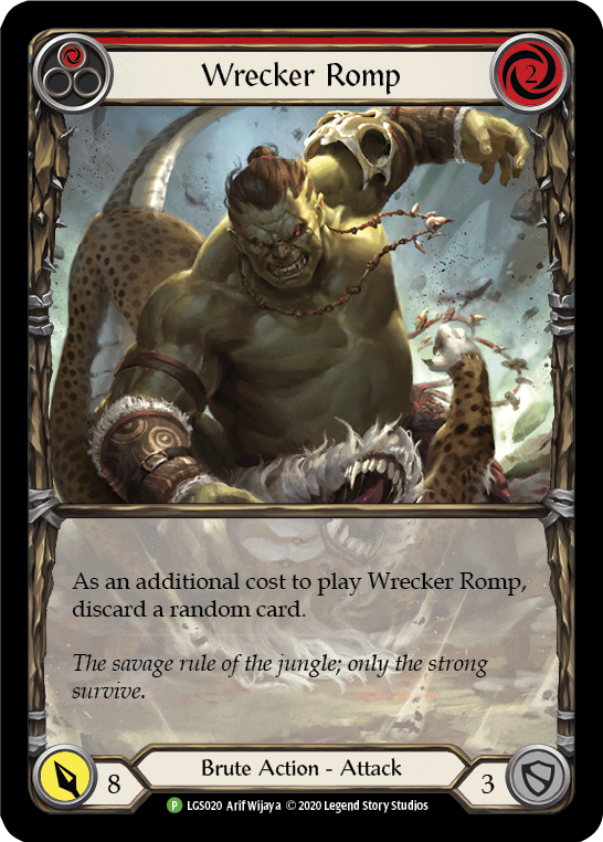 Wrecker Romp (Red) [LGS020] (Promo) | Card Merchant Takapuna