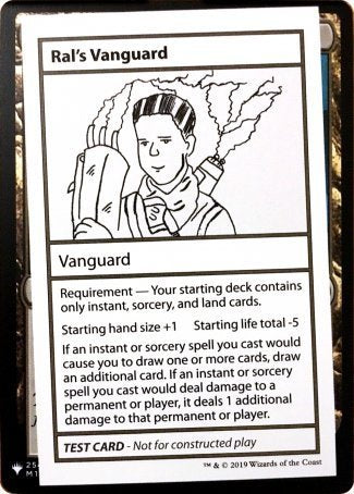 Ral's Vanguard (2021 Edition) [Mystery Booster Playtest Cards] | Card Merchant Takapuna