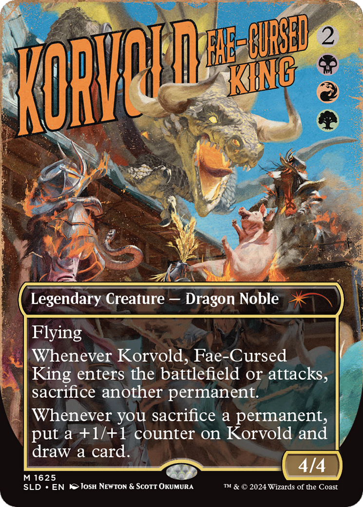 Korvold, Fae-Cursed King [Secret Lair Drop Series] | Card Merchant Takapuna