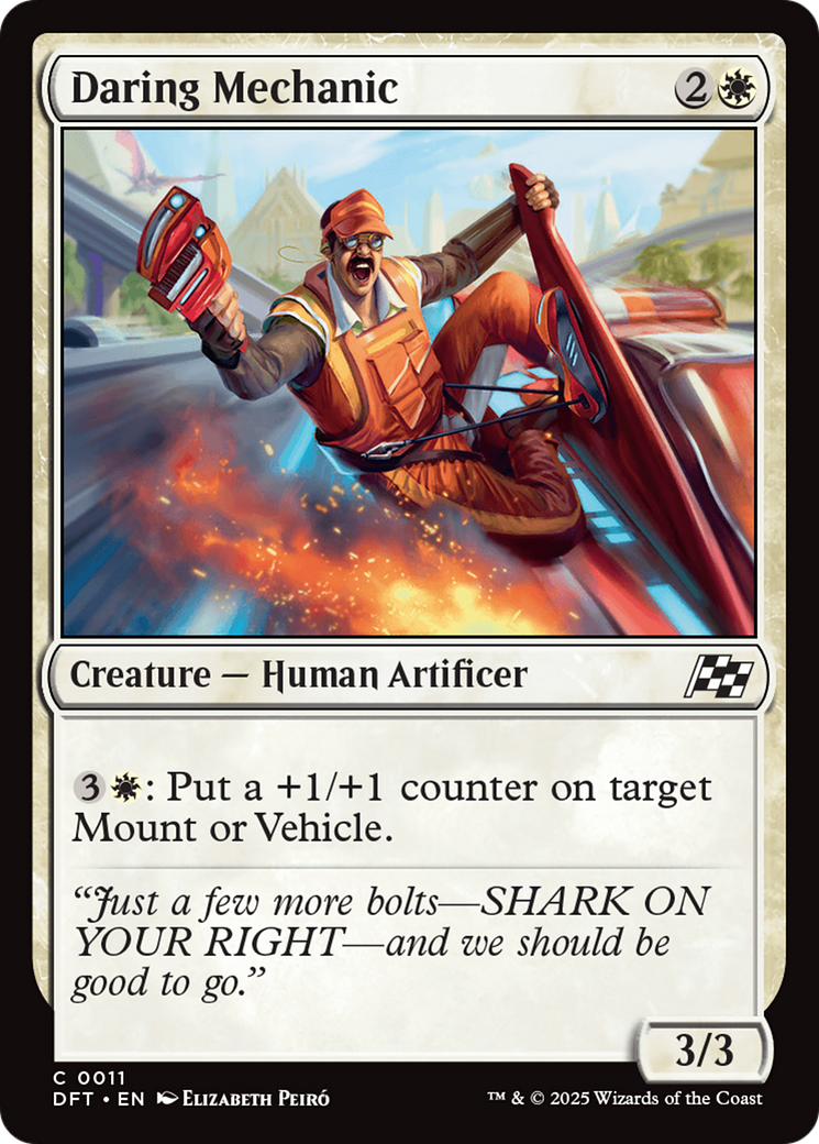 Daring Mechanic [Aetherdrift] | Card Merchant Takapuna