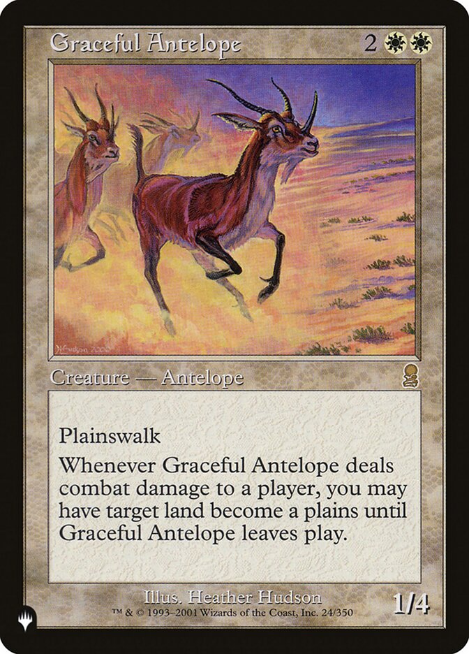 Graceful Antelope [The List] | Card Merchant Takapuna