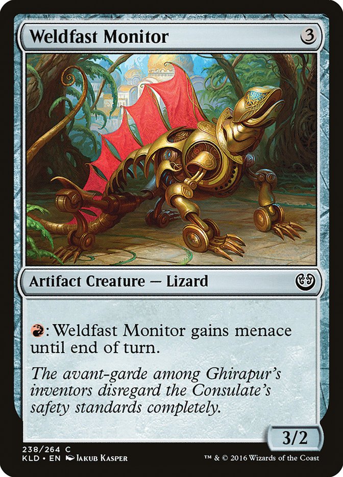 Weldfast Monitor [Kaladesh] | Card Merchant Takapuna