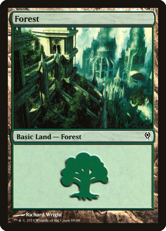 Forest (88) [Duel Decks: Jace vs. Vraska] | Card Merchant Takapuna