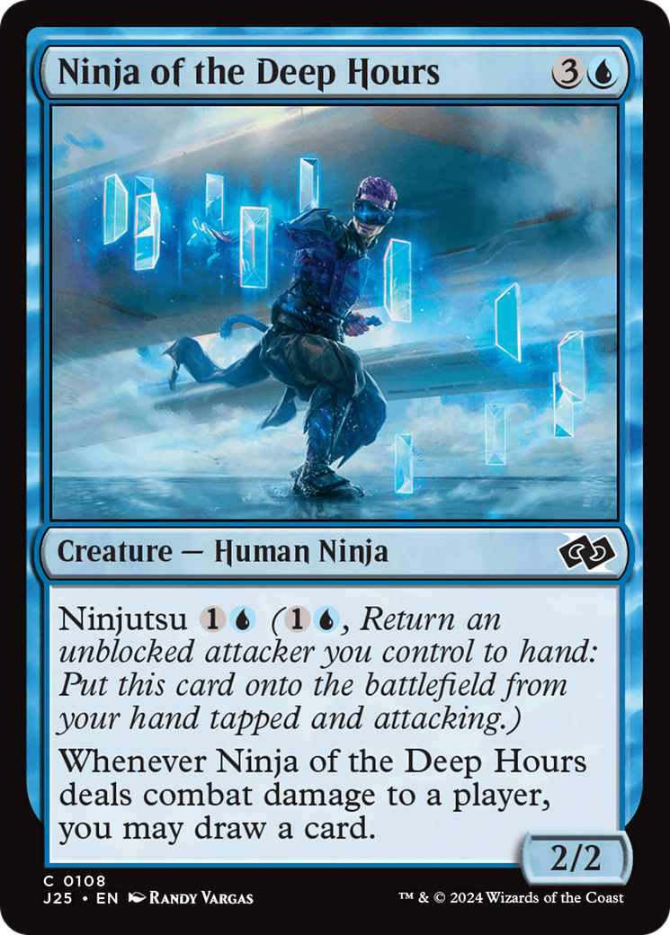 Ninja of the Deep Hours [Foundations Jumpstart] | Card Merchant Takapuna