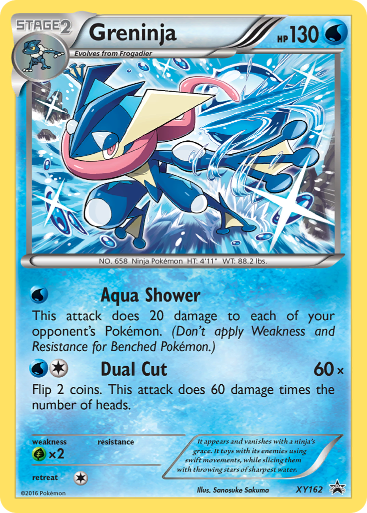 Greninja (XY162) [XY: Black Star Promos] | Card Merchant Takapuna