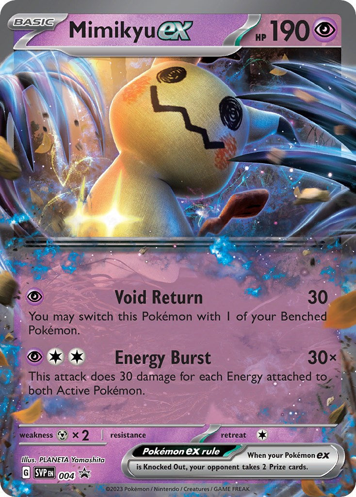 Mimikyu ex (004) [Scarlet & Violet: Black Star Promos] | Card Merchant Takapuna